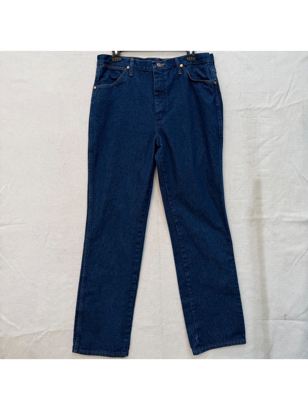 Wrangler Cowboy Cut Slim Fit Jeans Straight Leg Men's 34x32 Meas. 33x32 - 936PWD